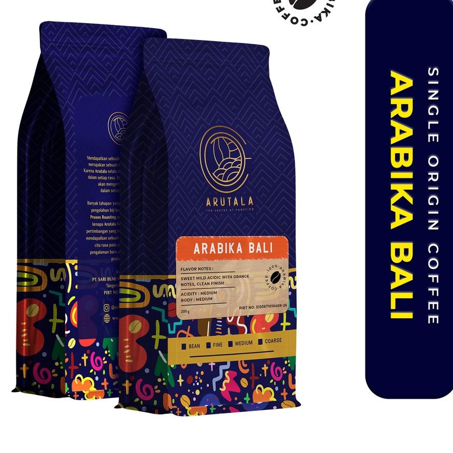 

✭ ARUTALA kopi Bali Arabika 200 gram ♠