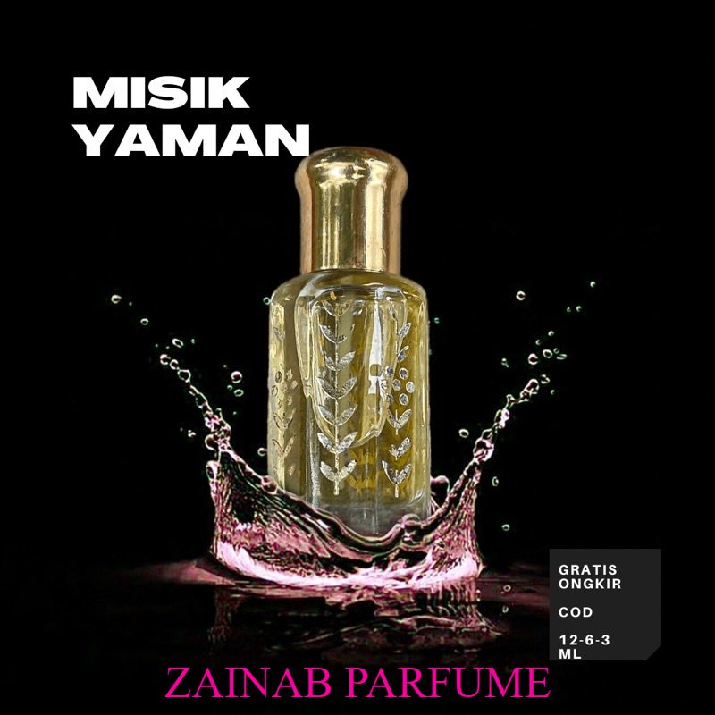 PARFUME MISIK YAMAN 12 ml TAHAN 12 jam