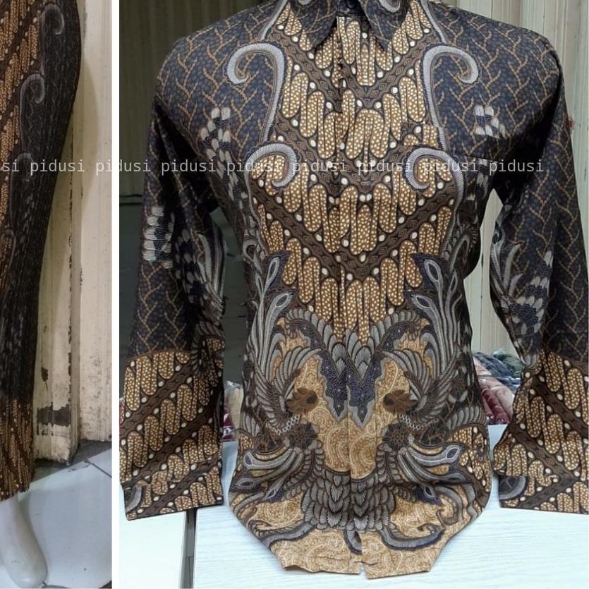 ☛ SET KEMEJA ROK BATIK COUPLE / SET COUPLE / KEMEJA ROK BATIK COUPLE ➽