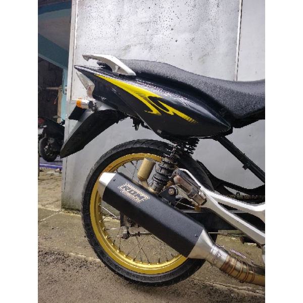 Knalpot Segi enam Hexagon Black Series Original RDM SPESIALIST MUFFLER