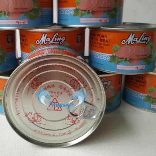 

✿ Ma ling Daging Babi 397gr / Canned Pork / MaLing / Luncheon Meat / Maling ♪