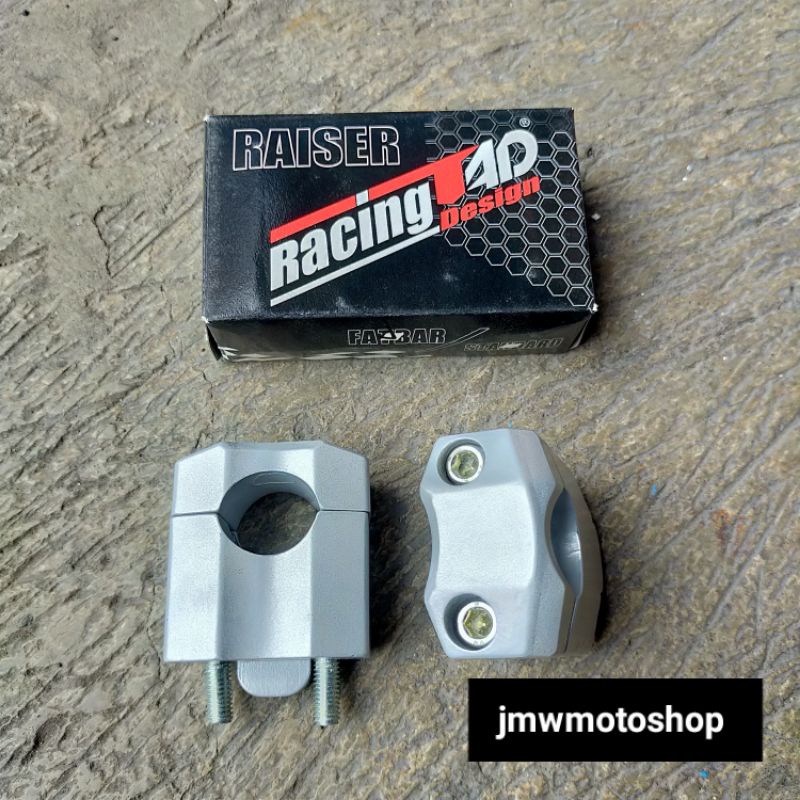 Raizer pangkon stang Tad stang fatbar 28mm Silver