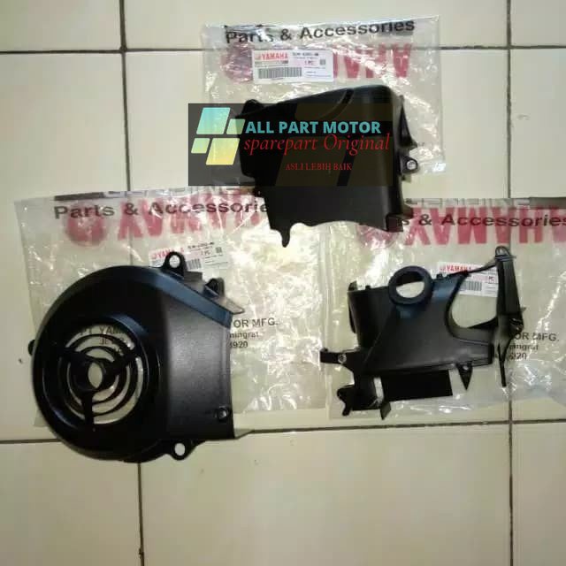 COVER BLOK HEAD DAN TUTUP MESIN MIO SPORTY SMILE NOUVO LELE Z ORI YGP