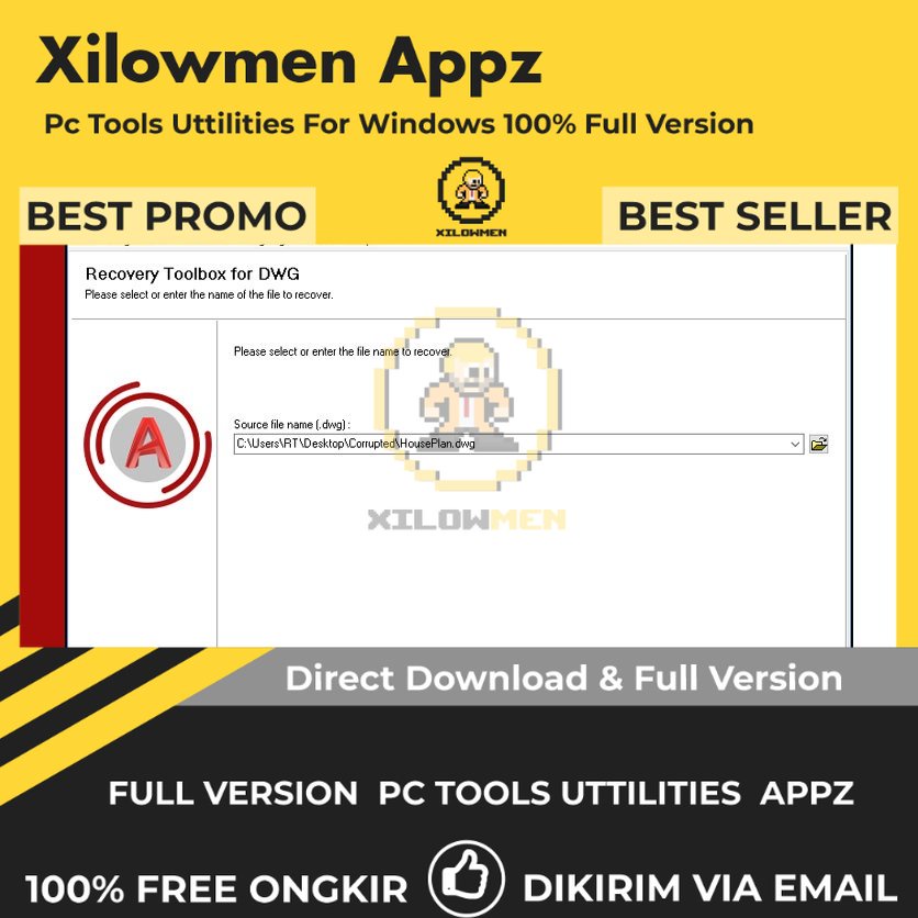 [Full Version] Recovery Toolbox for DWG Pro PC Tools Software Utilities Lifetime Win OS
