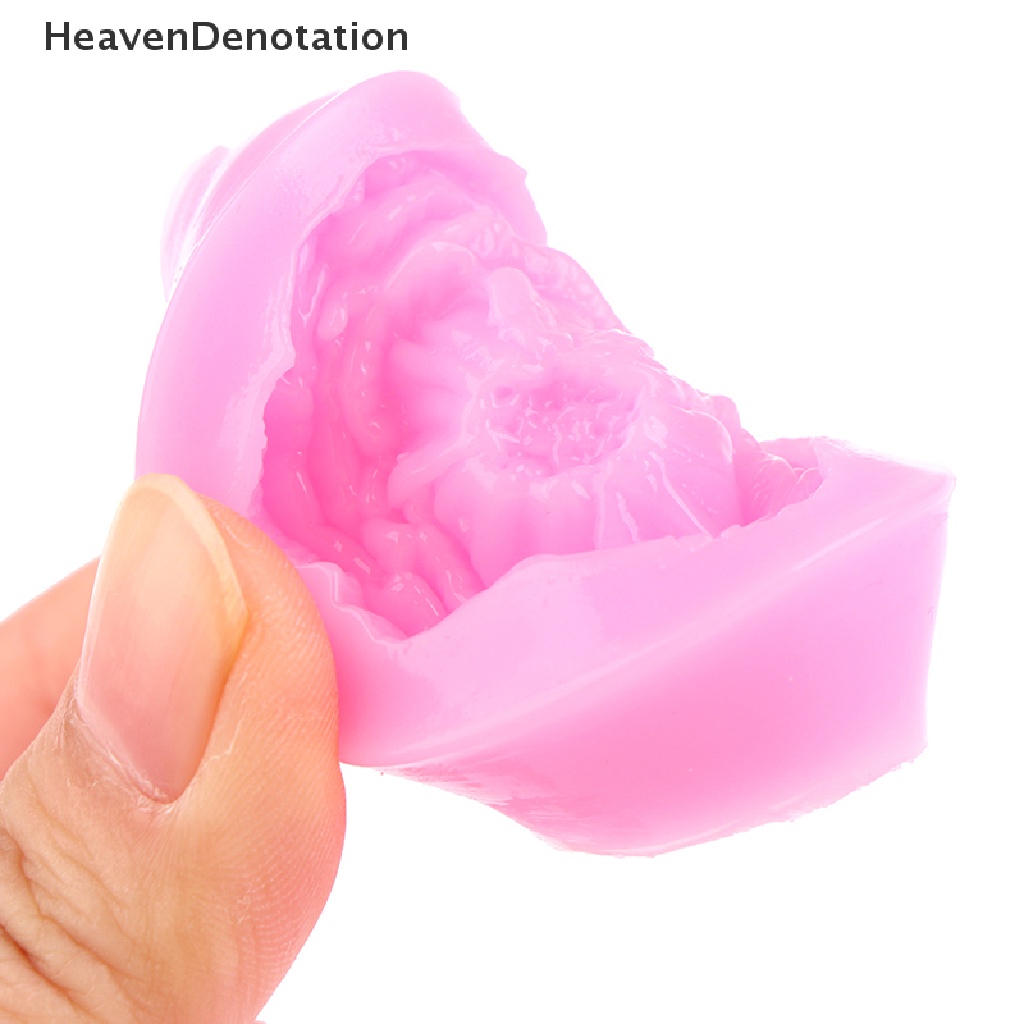 [HeavenDenotation] Cetakan Silikon Fondant Berbentuk Bunga DIY Kue West Point Baking Decorag Mold HDV