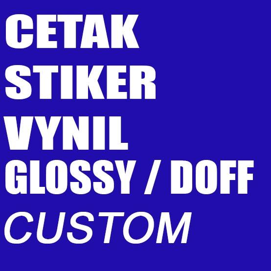 

K26 CETAK STIKER VYNIL A3+ READY STOCK ㊤