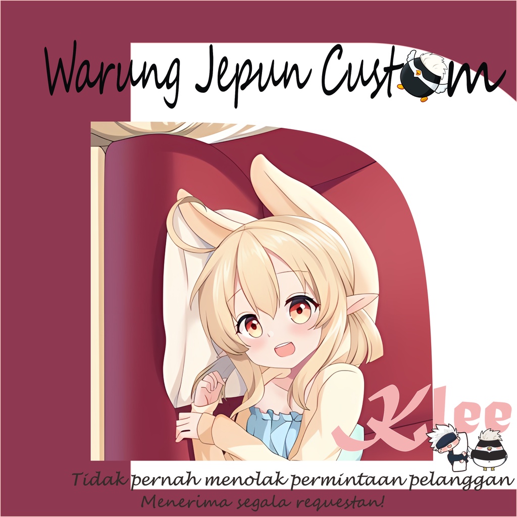 Klee Genshin Impact Body Pillow