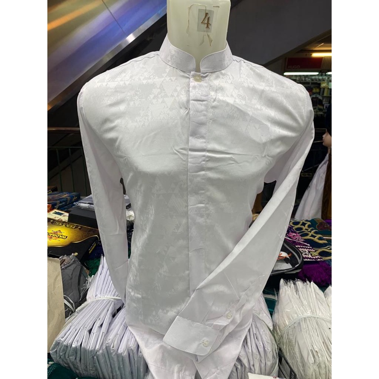 Baju Koko Lengan Panjang Manset Random//baju Koko brand lengan panjang manset terbaru