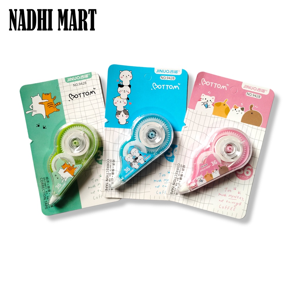 

CORRECTION TAPE MOTIF LUCU / COR TAPE 9428 (24/864)