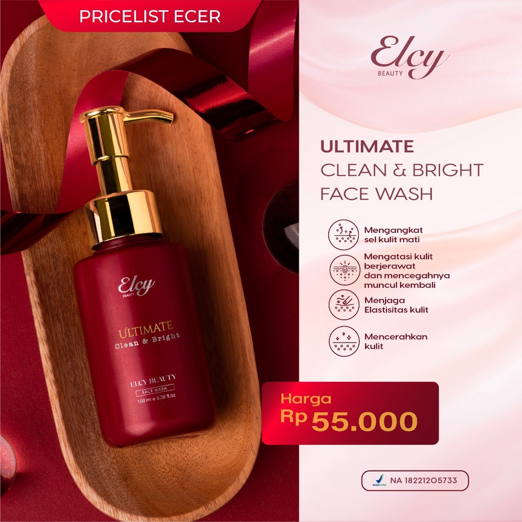 ELCY BEAUTY Ultimate Facial Wash/ Sabun LC Beauty