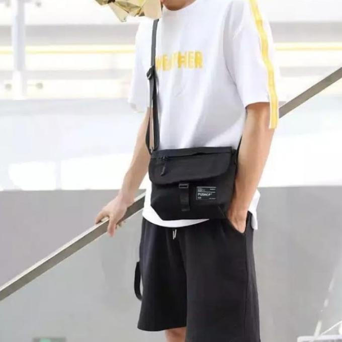 TERBAIK TAS SELEMPANG PRIA PUSHOP TAS CASUAL PRIA DANIEL ORIGINAL