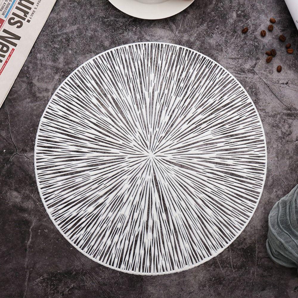 Solighter Tatakan Dapur Rumah Tangga Non-slip Round Hangable Tablemat