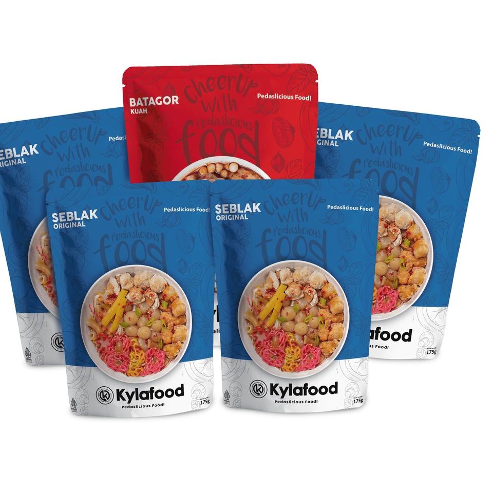 

❋ Kylafood Paket (4 Original , 1 Batagor Kuah) ⅍