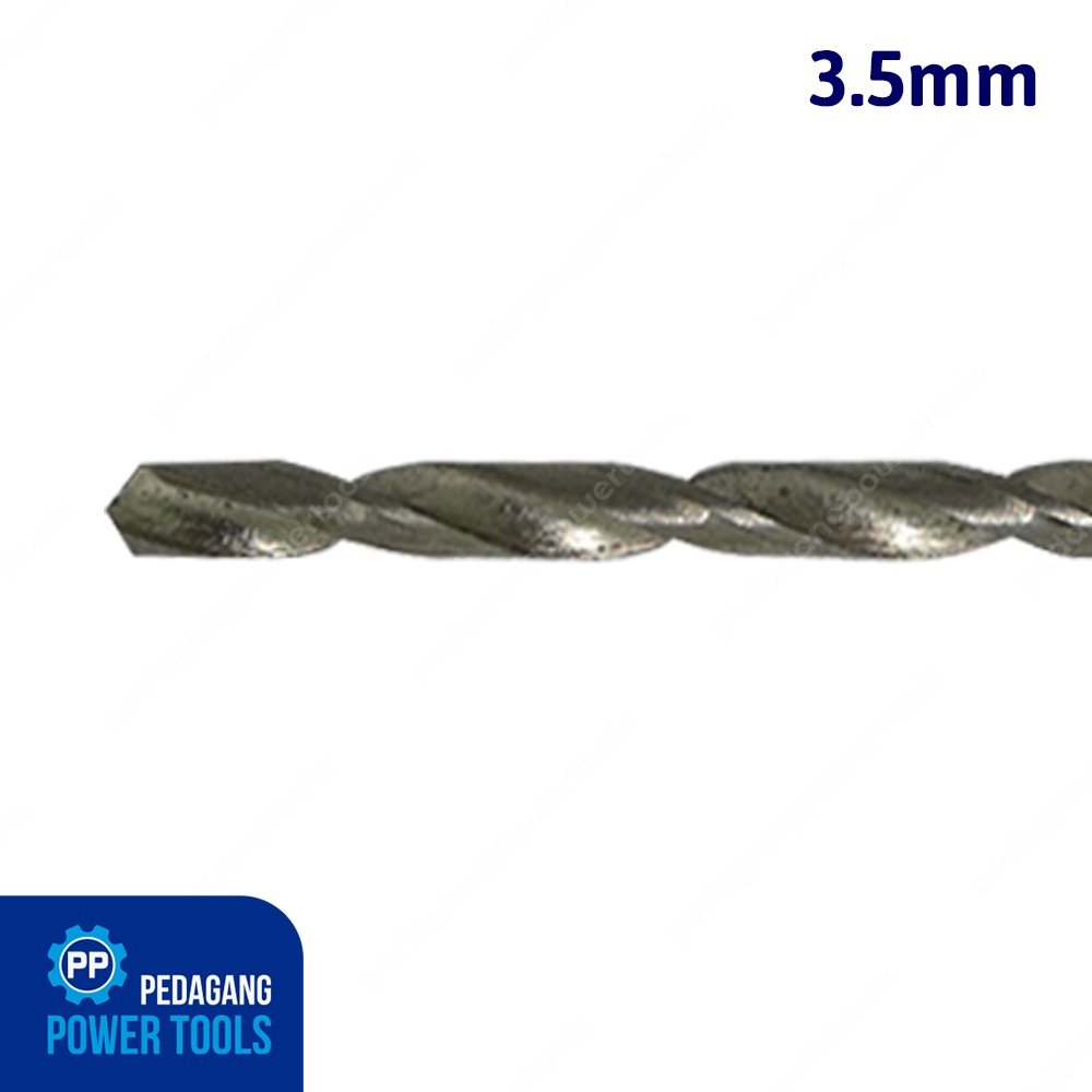 MOLLAR 3.5 MM MATA BOR BESI PELUBANG KAYU WOOD METAL HSS DRILL BITS