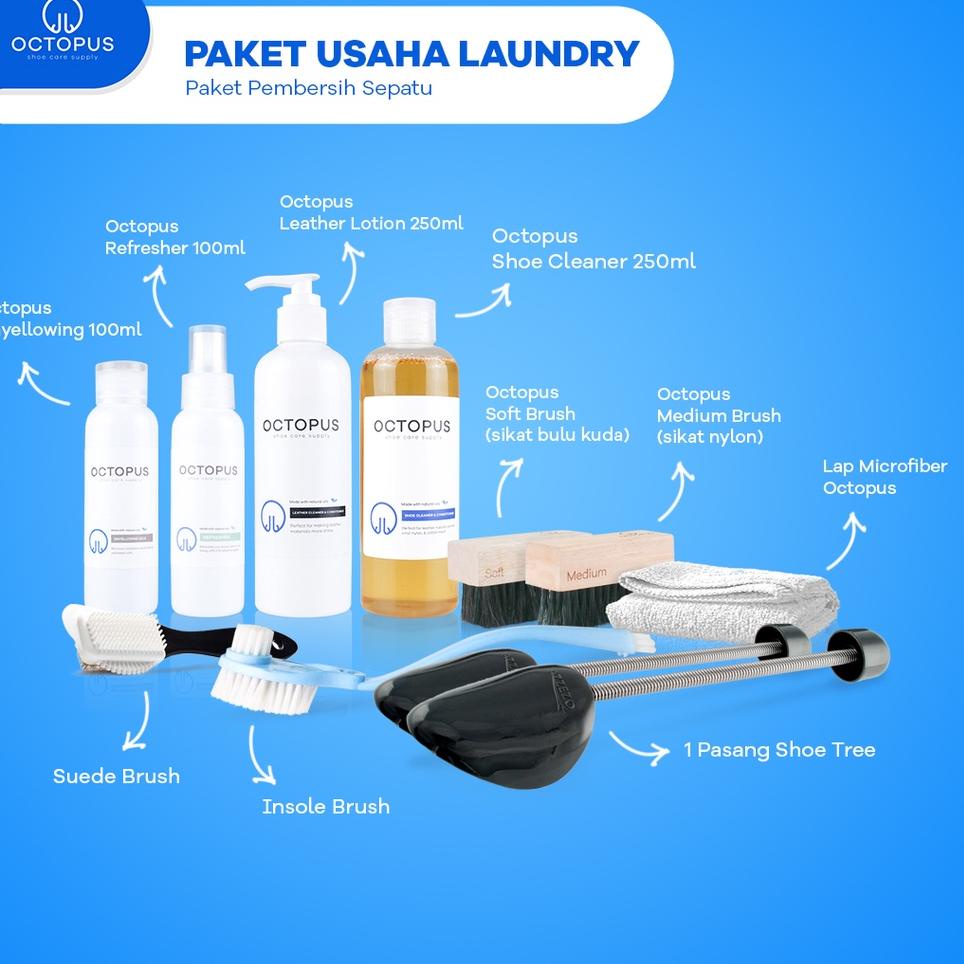 Terbaru Octopus Paket Usaha Laundry Sepatu