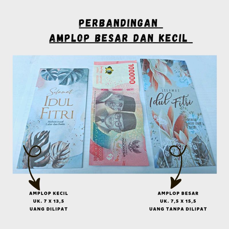 

AMPLOP LEBARAN EXCLUSIVE / UKURAN STANDART / UANG DILIPAT / BAHAN TEBAL / PREMIUM / ISI 10 PCS