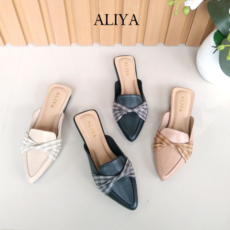 Aliya Mules Wanita KALEA Heels/hak 2cm