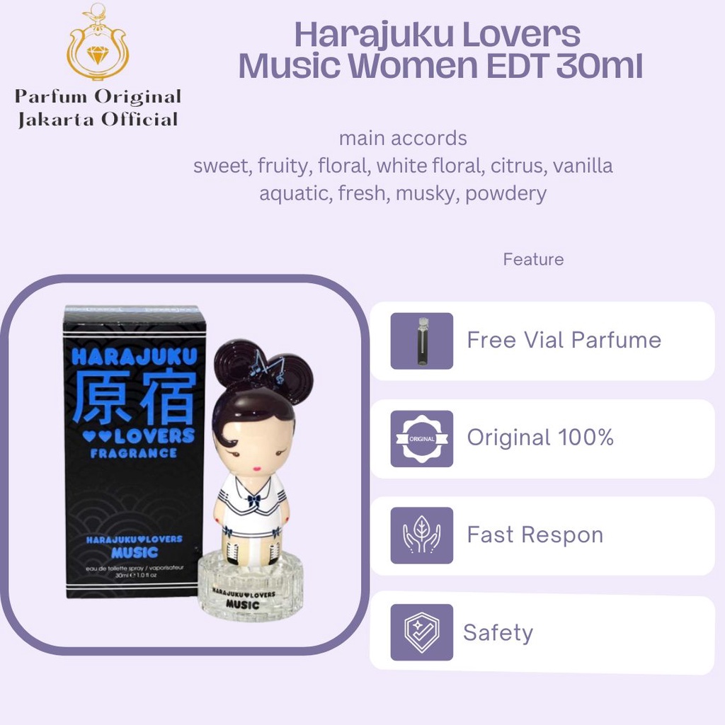 Parfum Parfume Perfume Asli Perawatan Kecantikan Original Import Branded Wanita Perempuan Cewek Hara