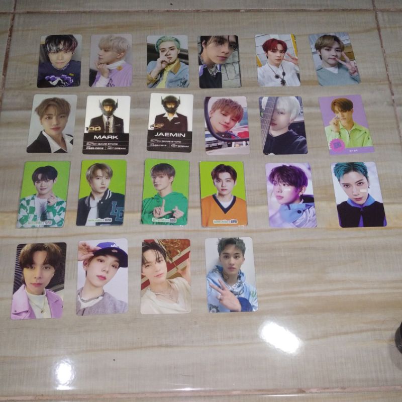 

PhotoCard NCT/WayV - pc jeno jaemin jisung hendery johnny mark kun jungwoo doyoung shotaro universe beatbox glitch mode hot summer