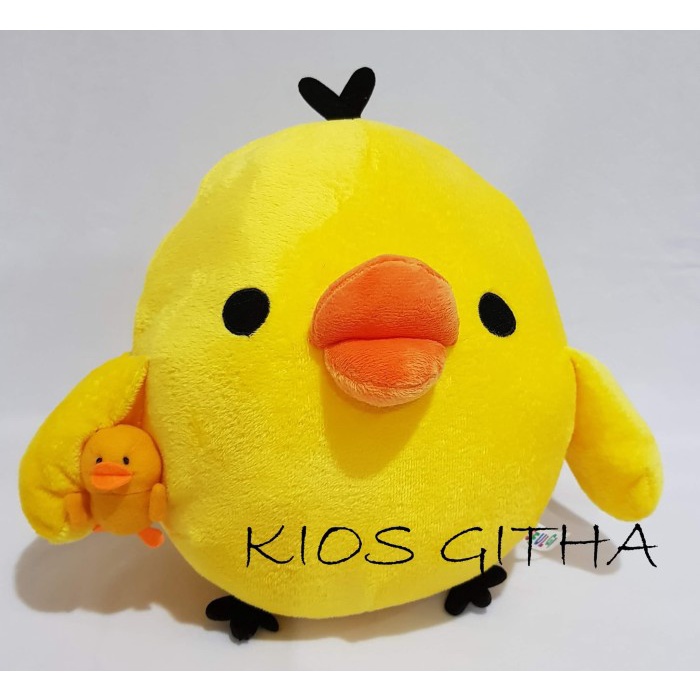 ✨ BISA COD ✨ Boneka Piyo Piyo Duck Pio Pio with Baby Rattle