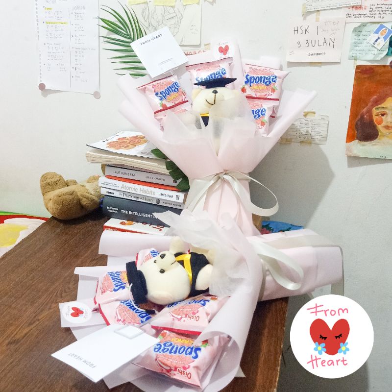 

BUKET WISUDA || Buket Snack , Buket Sidang , Buket Sempro , Buket Graduation , Snack Bucket