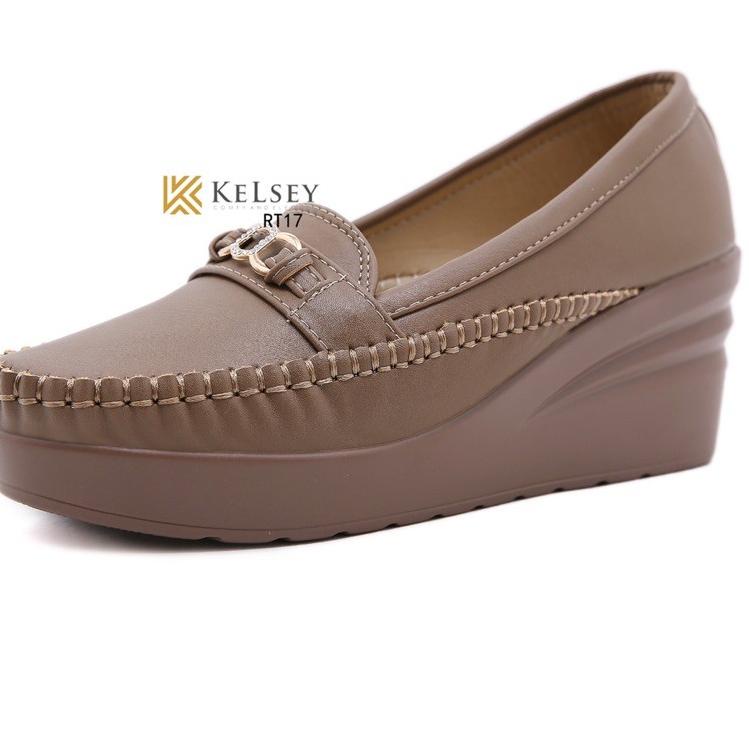 Recomended RESTOCK NICOLE SEPATU WEDGES 6,5CM WANITA KELSEY RT17 SEPATU KERJA WANITA
