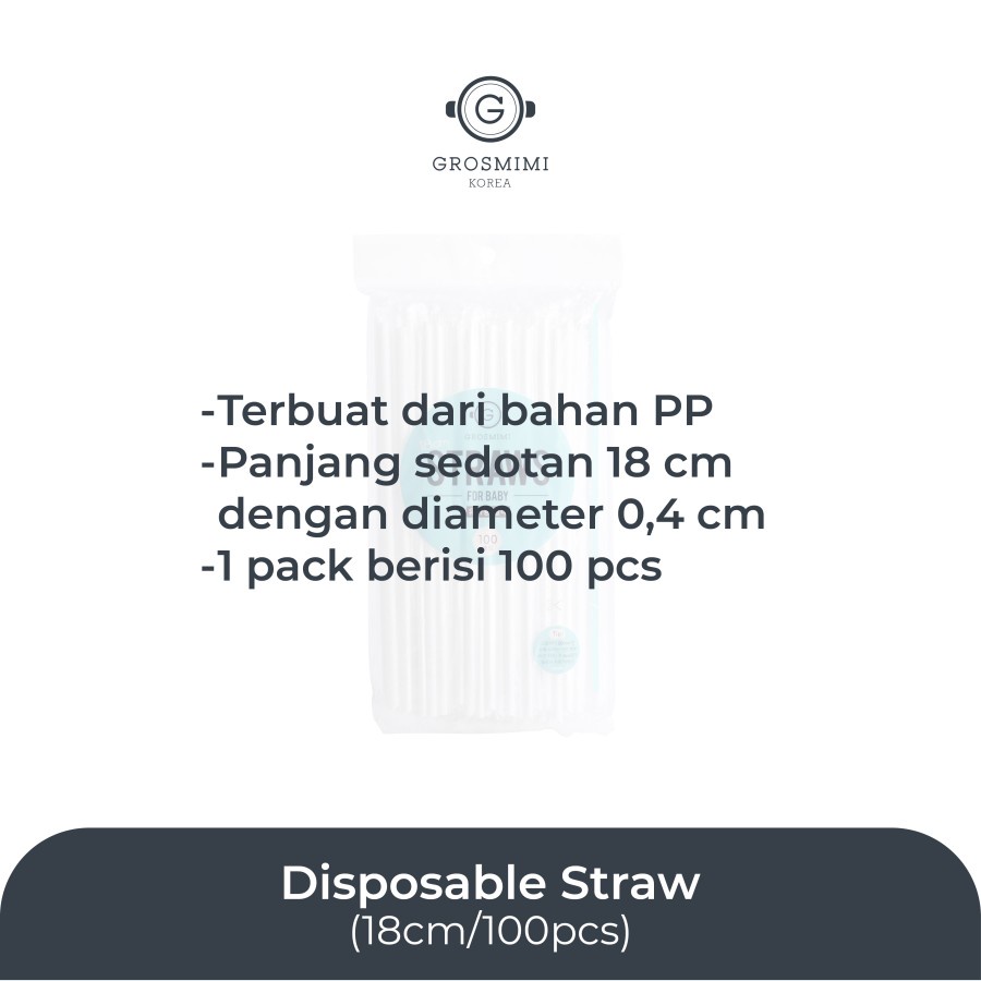 Grosmimi Straw for Baby - Sedotan Bayi