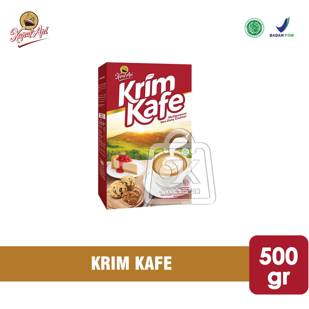 

Krim Kafe Kapal Api / Non Dairy Creamer / Krimer (500 gr)