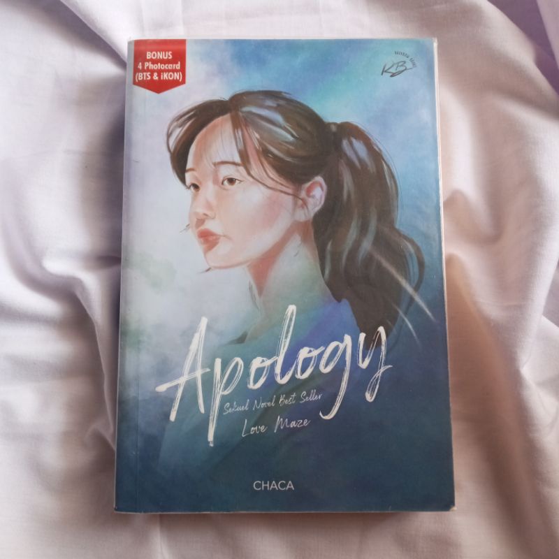 PRELOVED/OBRAL BUKU NOVEL ORIGINAL FANFICTION FF BTS IKON KIM TAEHYUNG KIM HANBIN APOLOGY