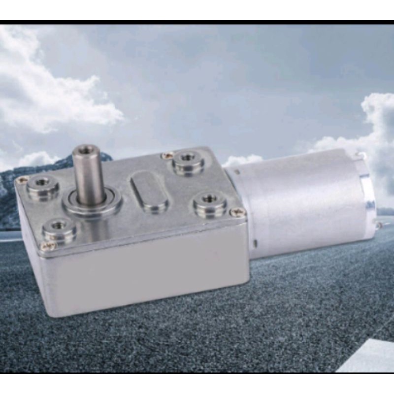 gear worm 24v pengurang kecepatan torsi besar