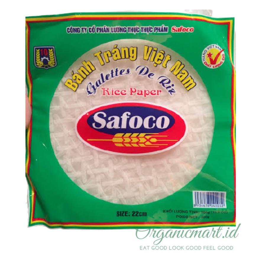 

✓ Banh Trang Safoco Kulit Lumpia Vietnam Rice Paper- 300 Gram- 22 Cm