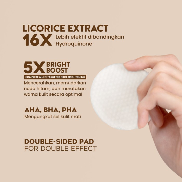 NPURE LICORICE LIGHT UP BRIGHTENING PAD