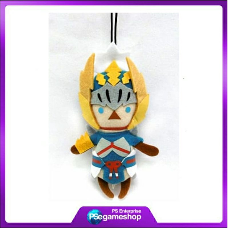 E-Capcom Zinooneko Monnyan Corps Mini Maskot &quot;3DS Soft Monster Hunter 4G&quot;