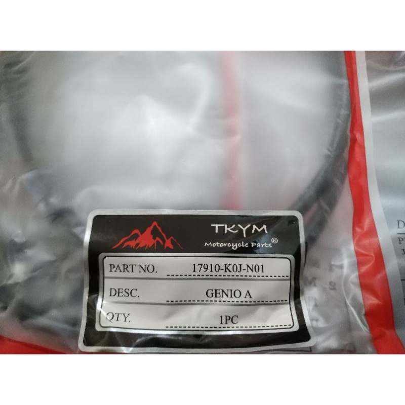 kabel Gas bagian A K0J Genio Takayama