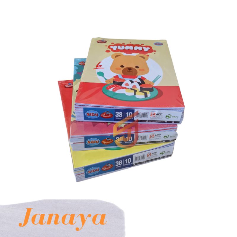 

BUKU TULIS SIDU 38 LEMBAR / 58 LEMBAR / BUKU TULIS SEKOLAH