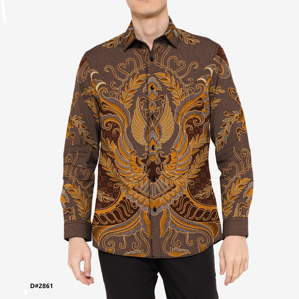 Kain Batik Tulis / Semi Tulis Batik / Pola Baju Batik - 2861