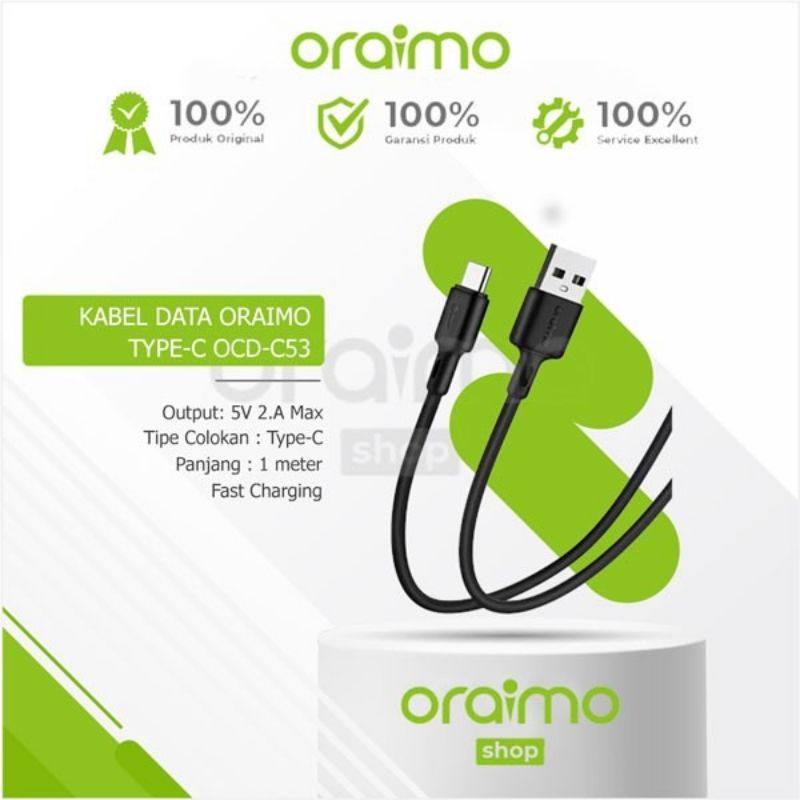 Kabel Data ORAIMO OCD-C53 Tipe-C