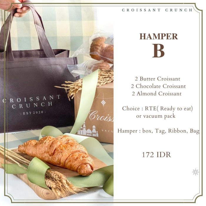 

(COD) Parsel Ramadan Croissant box croissant crunch paket B