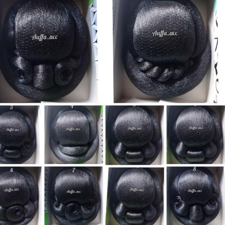 ☛ sanggul oval besar/ konde modern ukuran besar /sanggul penganten/sanggul ibu penganten ➽