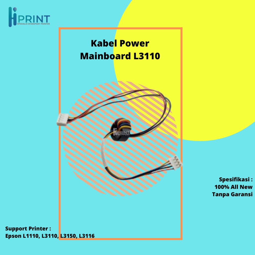 Kabel Extension Adaptor Printer Epson L3110  L3210 Kabel Power Mainboard to Power Supply L3110 New