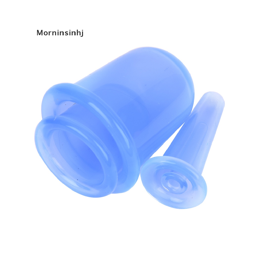 Mornin 4pcs /set Perawatan Kesehatan Tubuh Anti Selulit Silikon Vacuum Massager Cupping id