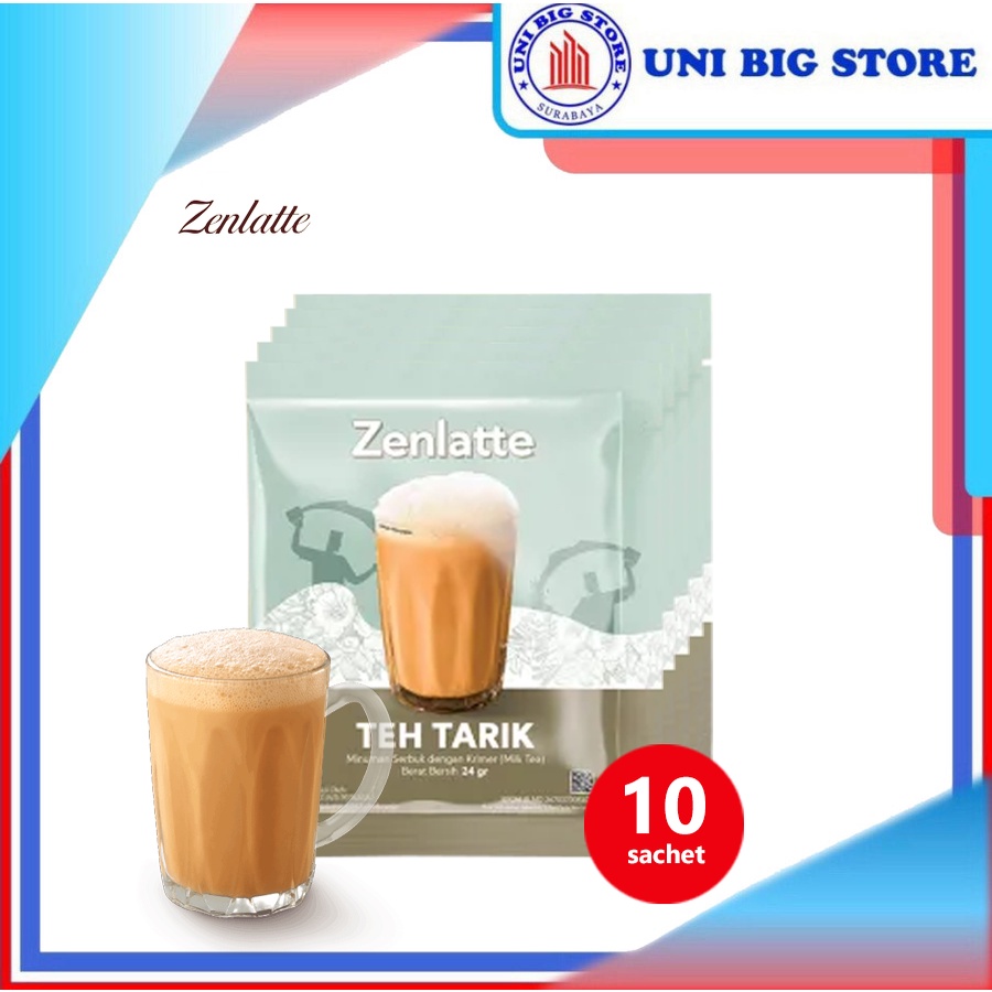 

Zenlatte Teh Tarik 10 Sachet x 24 gr Instant Tea Drink RENCENG