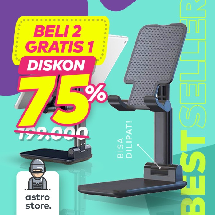 Stand Stand Handphone Portable - Foldable Holder Handphone