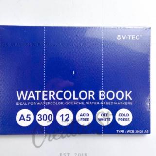 

Segera Pesan Watercolor Book Pad A GSM Cold Press V-Tec