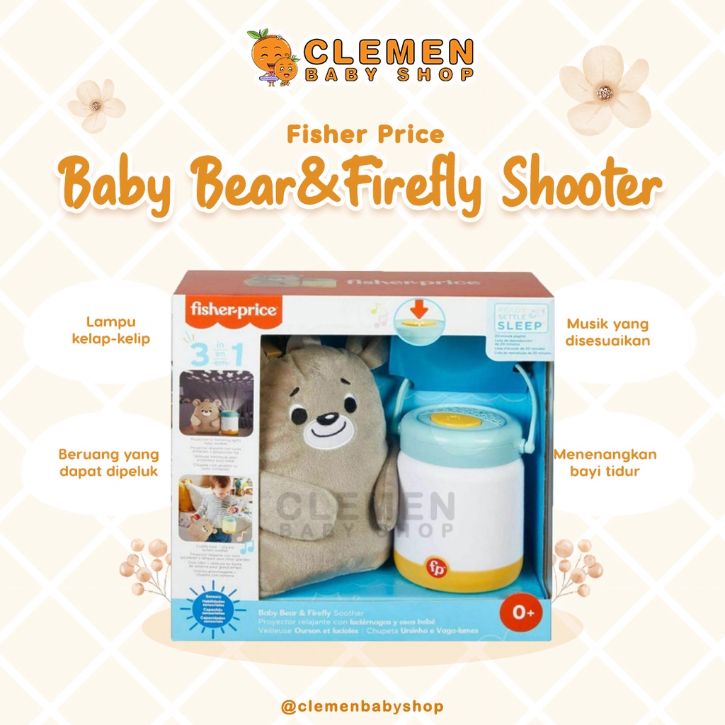 Fisher Price Baby Bear & Firefly Soother