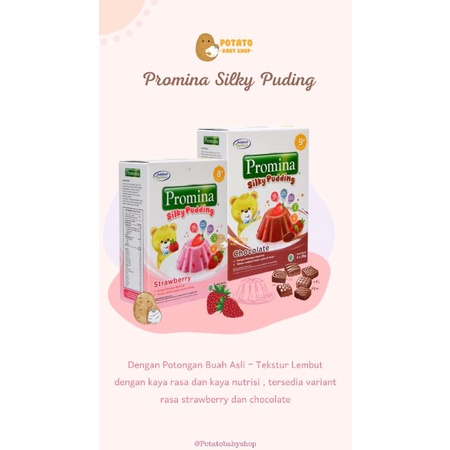 Promina - Silky Pudding 8+ / Pudding Anak 8m+