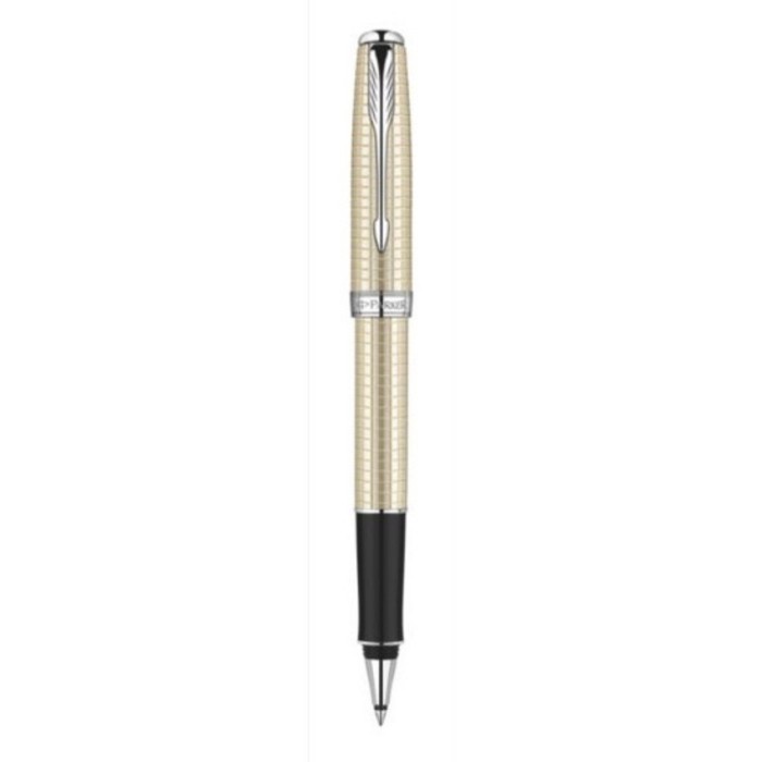 

Pulpen Parker Sonnet 10 Silver Chrome Trim RollerBall ( RB)