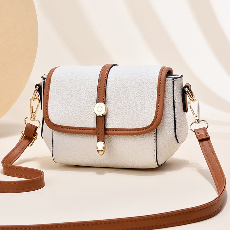 BJ43599 - BEIGE/BLACK - TAS JINJING HANDBAG SLEMPANG WANITA FASHION KOREA CHINA IMPORT MODIS ELEGAN TERMURAH TERLARIS TERBARU BAGSTORE JAKARTA TAS BATAM BQ3599 LT2215 JT68161