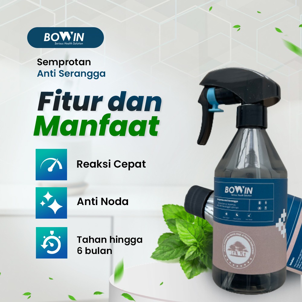 Bowin Cairan Anti Serangga Kecoa Semut [2in1: Membasmi &amp; Mencegah] Insektisida / HOME PEST