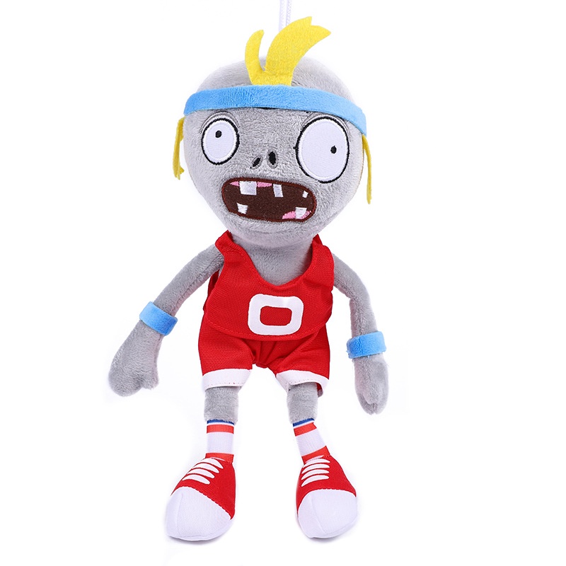 Tanaman Pemanjang Ukuran Besar 55cm vs. Zombies PVZ Mainan Boneka Lembut Kartun Lembut Boneka Mewah Mainan Boneka Plushie Hadiah Xmas Untuk Anak-Anak